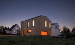 Ortstermin Außergewöhnliche Wohnhäuser Holzhaus Bachern